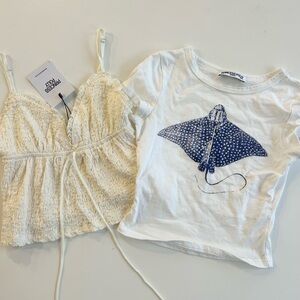 Two Princess Polly tops.